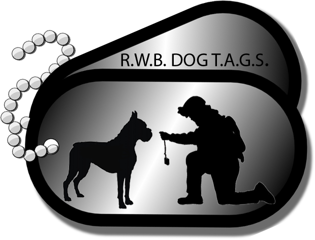 R.W.B. Dog T.A.G.S.